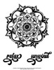 relax unwind hand drawn distressed mandala free svg ikonart stencil