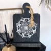 free distressed hand drawn mandala svg diy recipe book stand ikonart