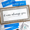 it was always you free svg wedding sign ikonart stencil