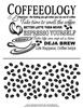coffeeology free svg with coffee bean pattern for ikonart stencil coffeeology free svg with coffee bean pattern for ikonart stencil