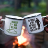 funny golf mugs for dad diy ikonart stencil kit
