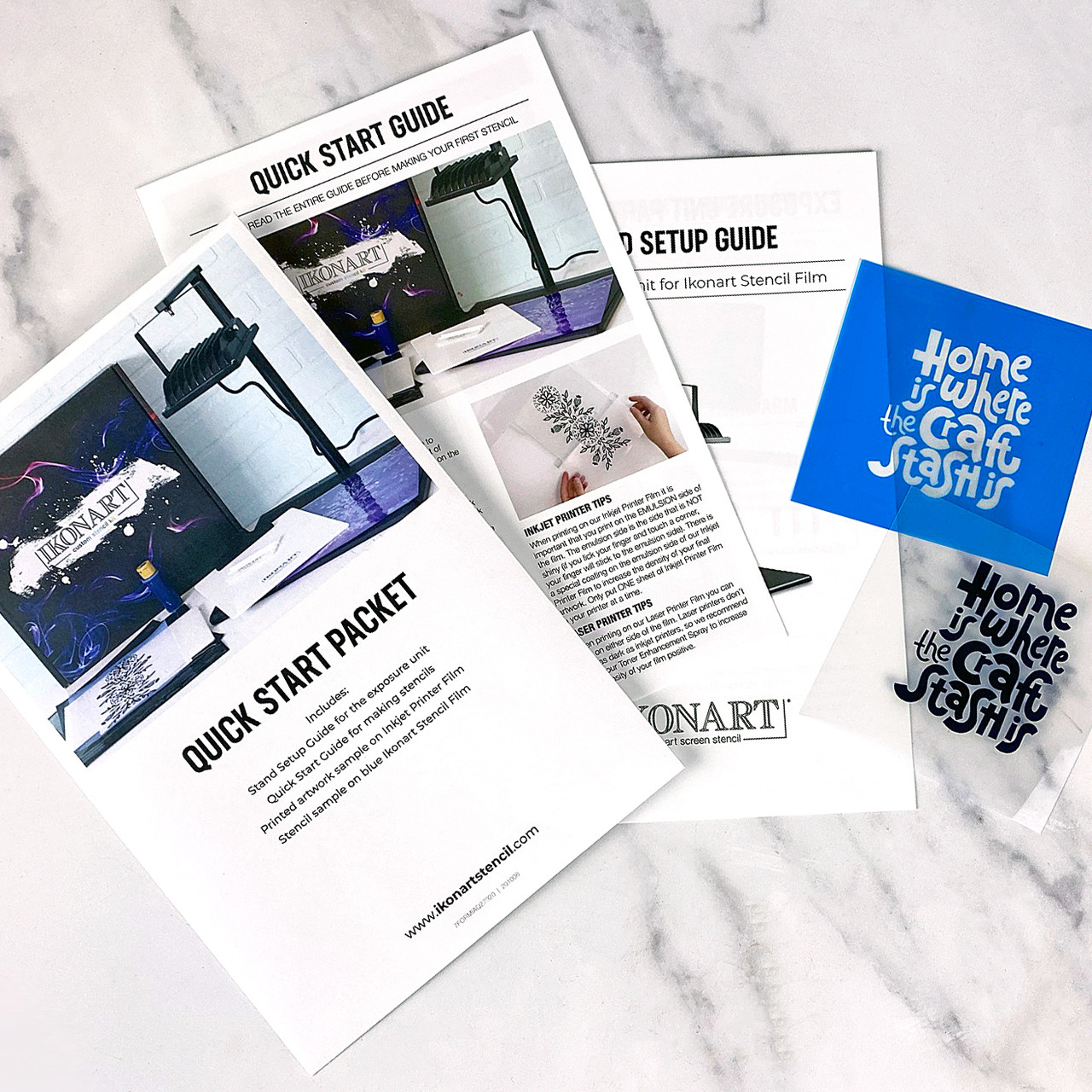 Ikonart Custom Stencil Kit