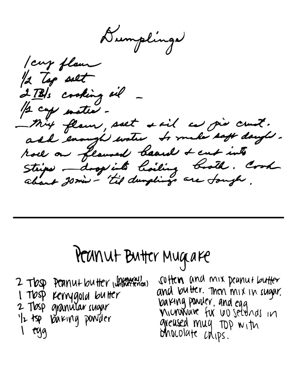 How to Save Your Handwritten Recipes