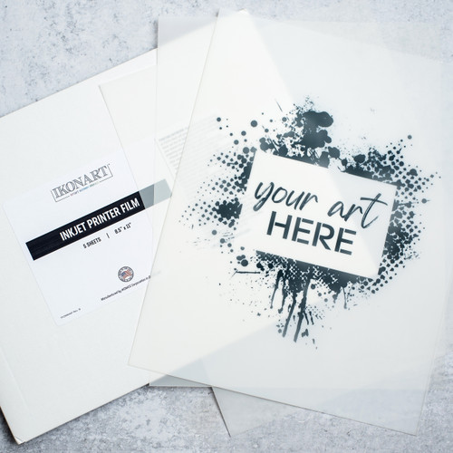 Ikonart Textile Film 10x12 Ikonart Smart Screen Stencils