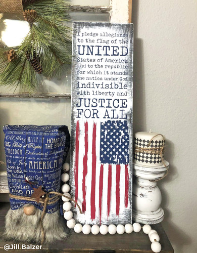 pledge of allegiance svg fourth of july ikonart reusable stencil silkscreen stencil