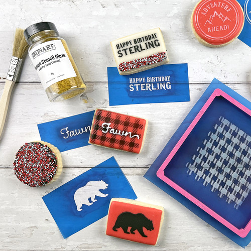 Ikonart Custom Stencil Kit