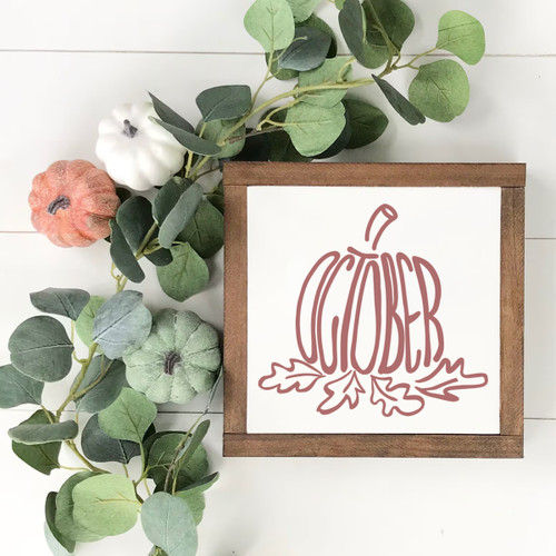 hand drawn october pumpkin free svg ikonart stencil kit