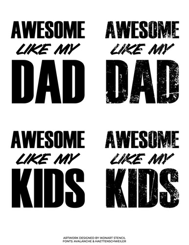 awesome like my dad awesome like my kids free svg for ikonart