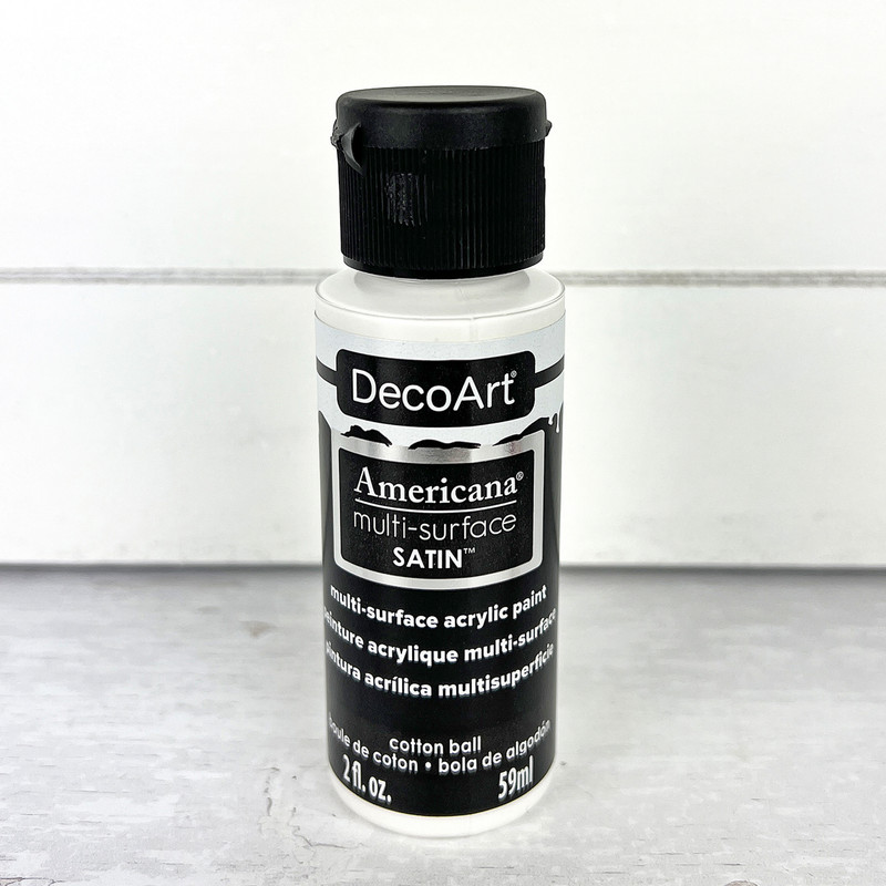 Crafter's Satin Acrylic Paint, 2 oz., Black