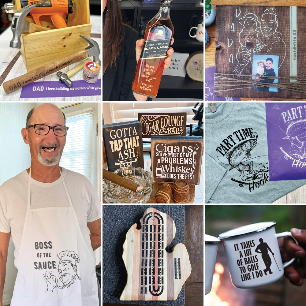 11 More DIY Gifts To Make For Dad with Ikonart