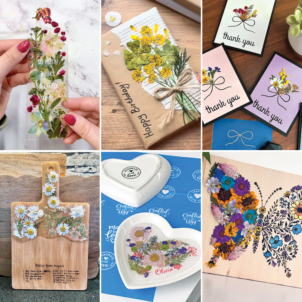 6 Ikonart Projects to Make with Pressed Flowers