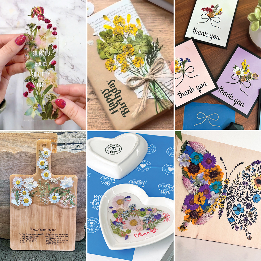 6 Ikonart Projects to Make with Pressed Flowers