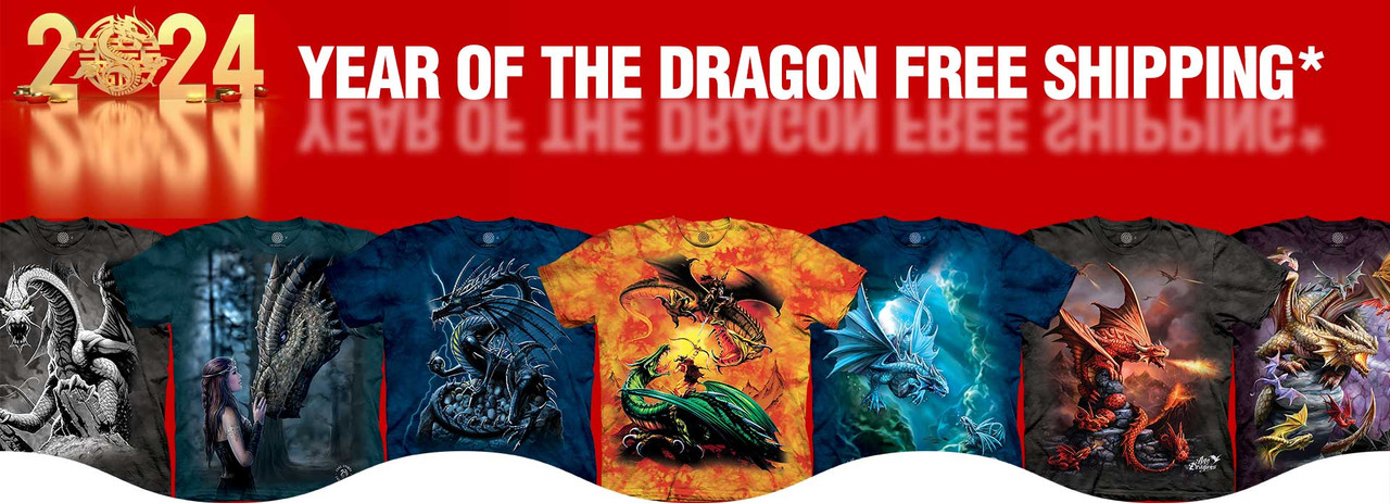 2024 Year Of The Dragon Tees T-Shirts FREE SHIPPING