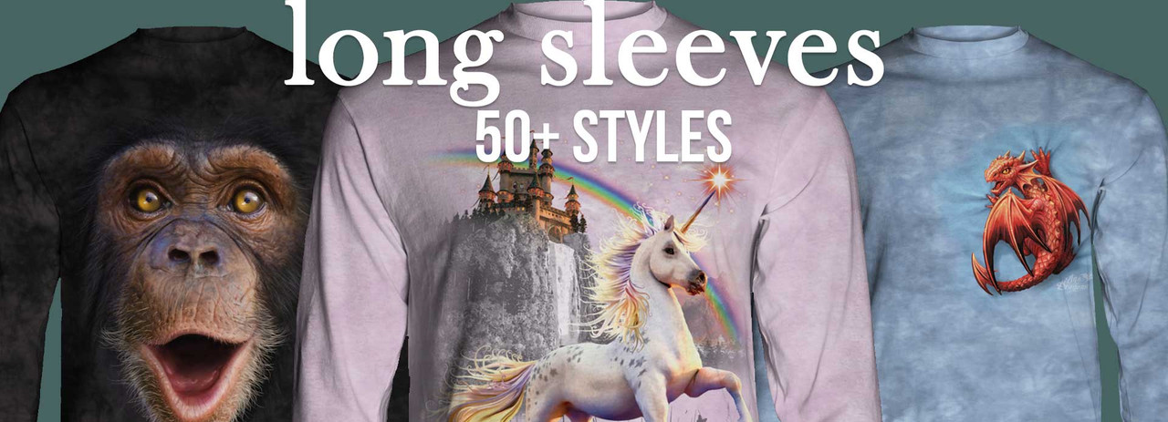 50+ Styles in Long Sleeve T-Shirt Tees S-3XL