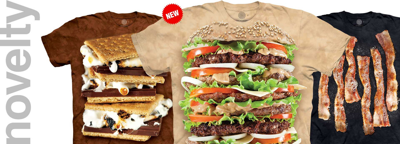 NEW Epic Burger, S'mores & Sizzlin Bacon Tees sizes S-3XL