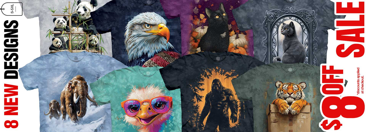 8 NEW DESIGNS $8 OFF SALE