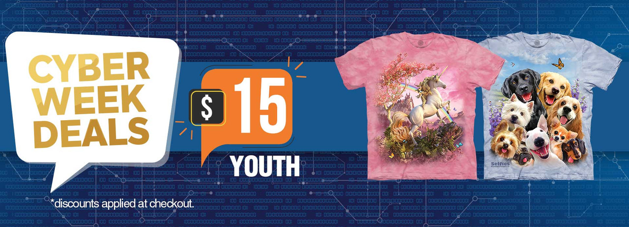 $15 Youth Kids Tees