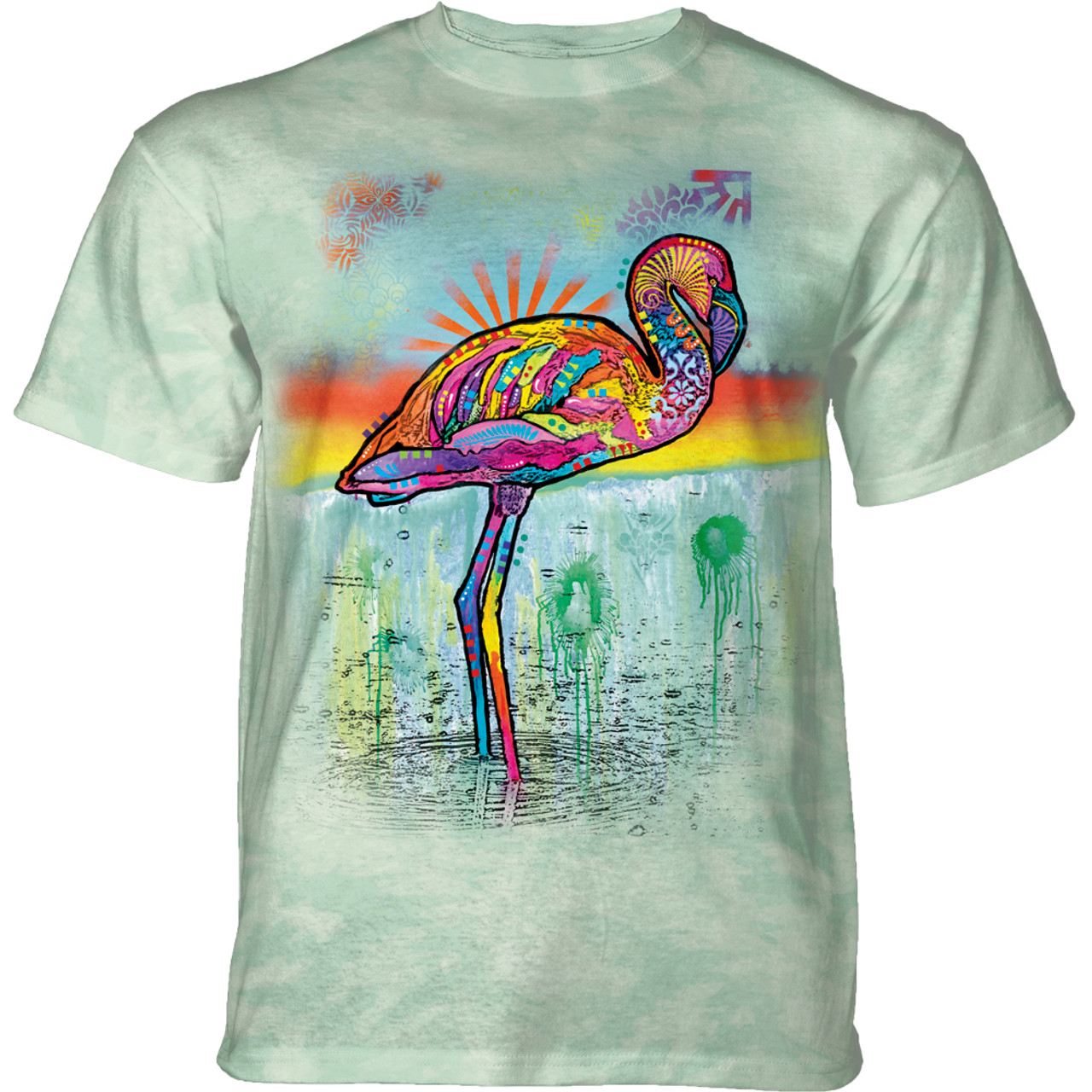 Pink flamingo deals t shirt