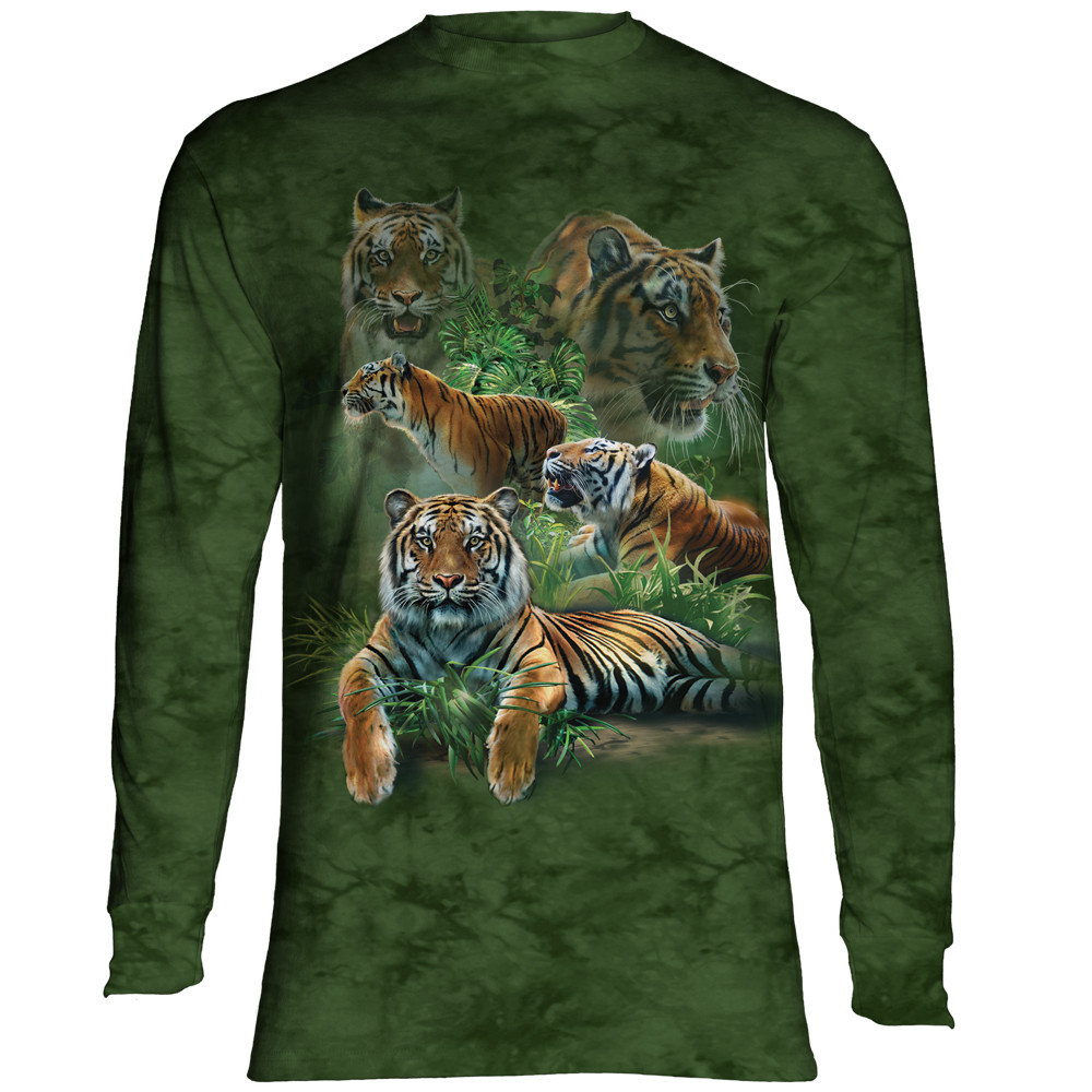 Jungle Tigers Classic Long-Sleeve T-Shirt Tee