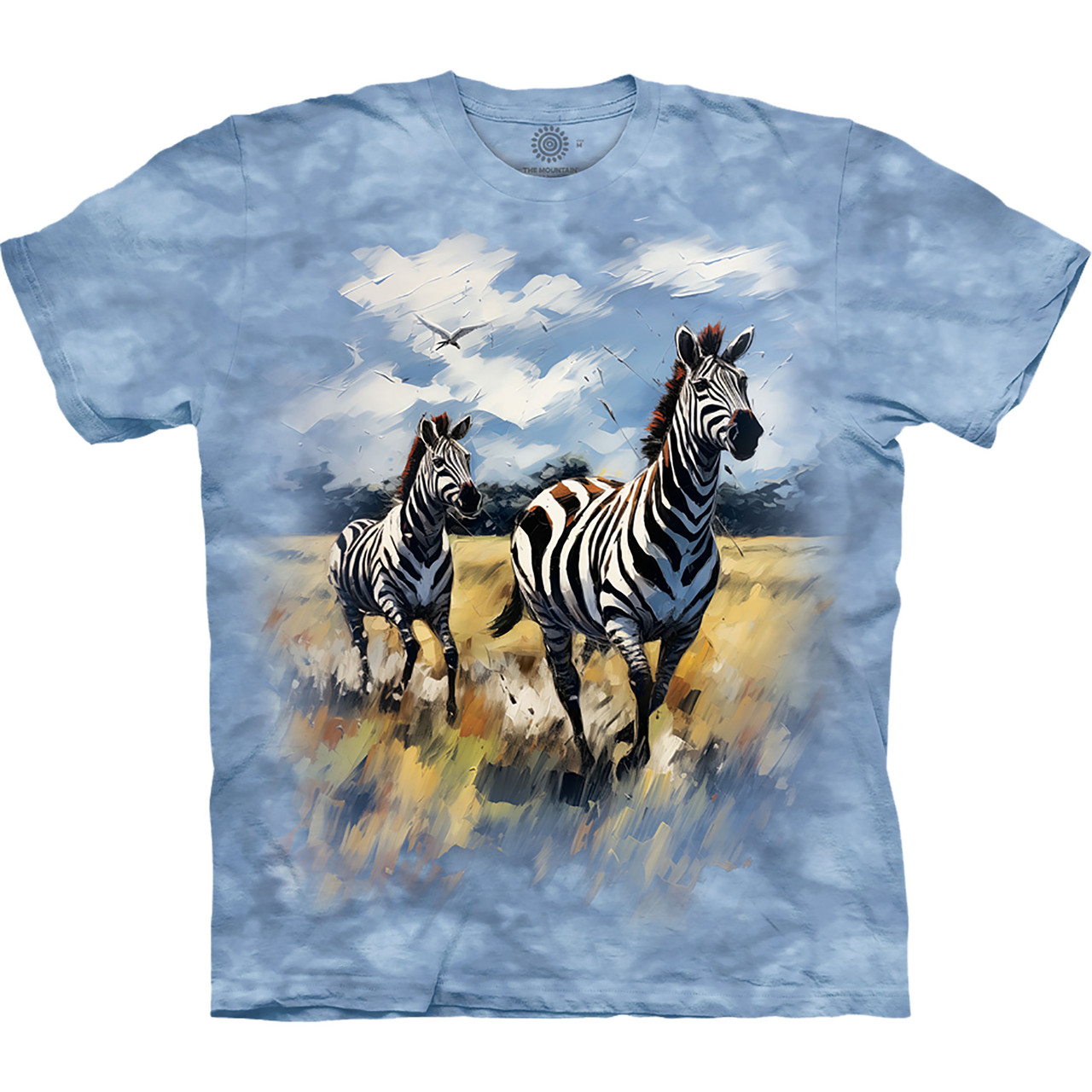 Zebras Of The Wild Classic Cotton T-Shirt | The Mountain Shirts