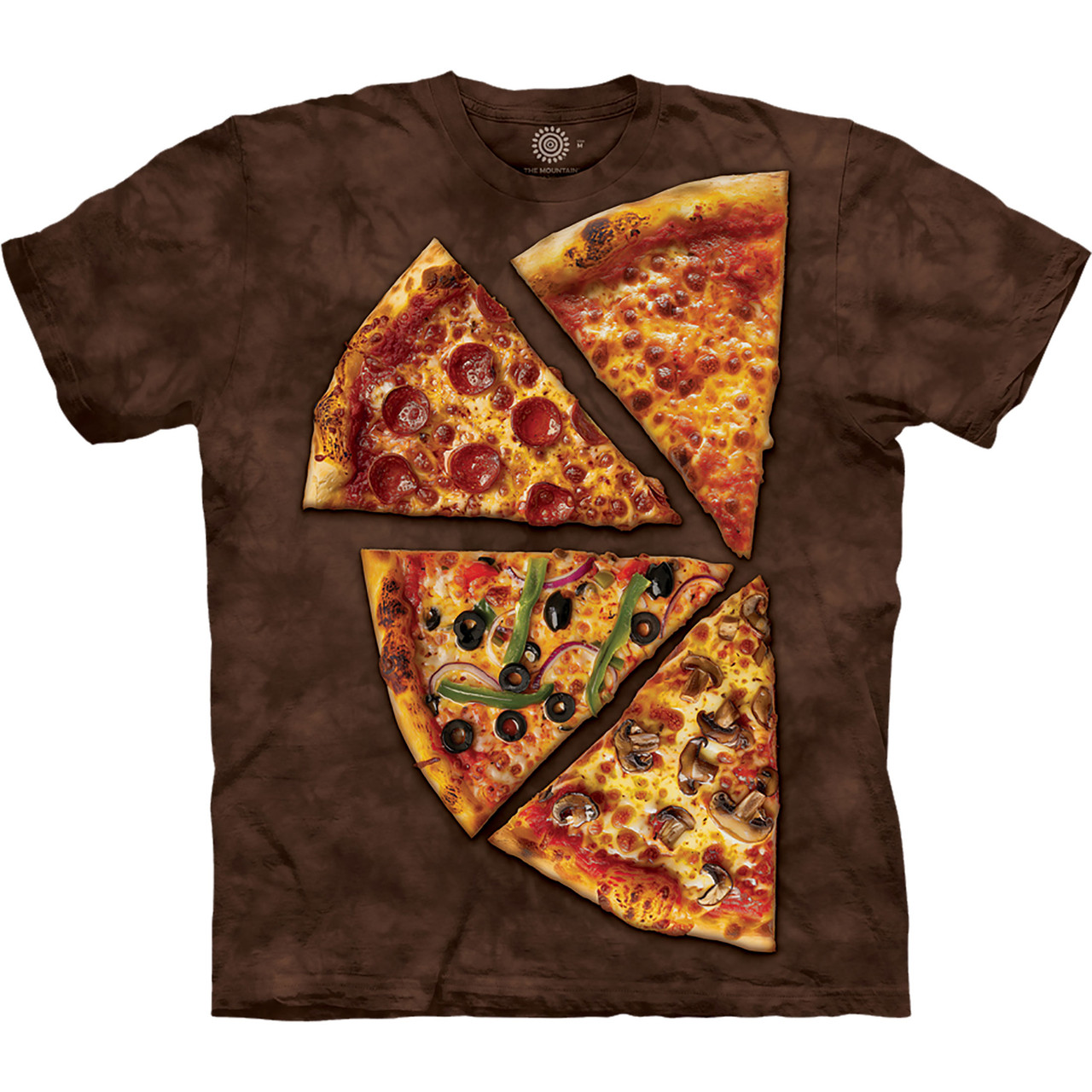 Pizza Classic Cotton T-Shirt The Mountain Shirts
