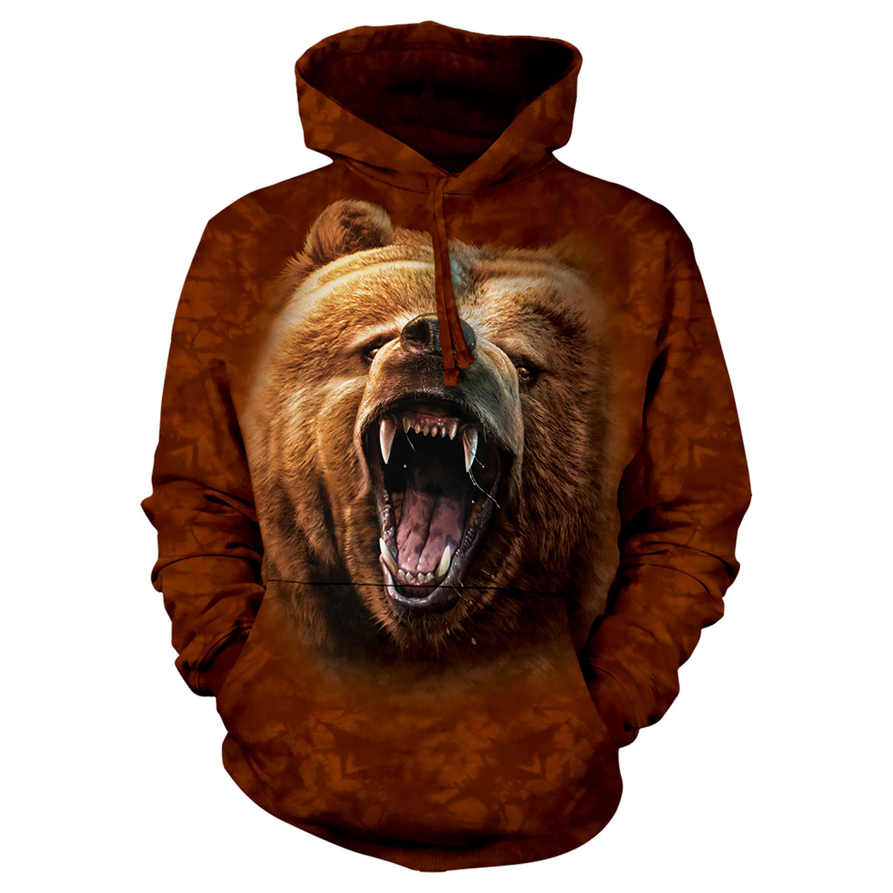 Grizzly Growl Classic Hoodie Sweatshirt The Mountain Shirts