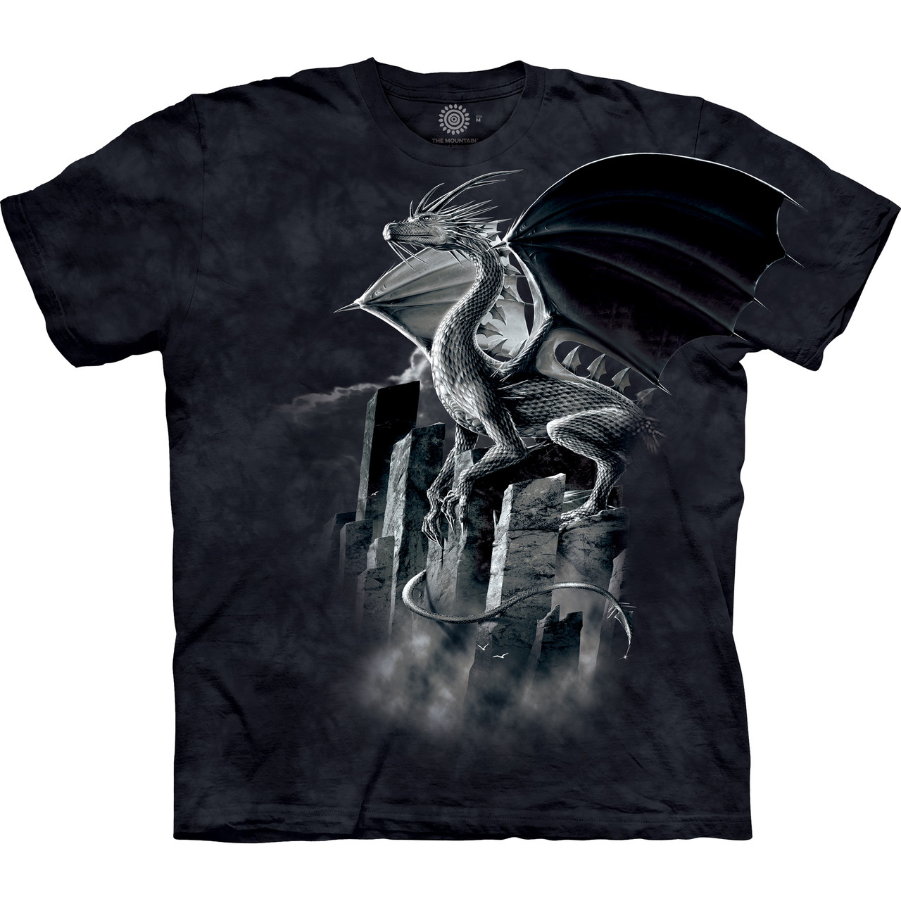 Silver Dragon Classic Cotton T-Shirt | The Mountain Shirts