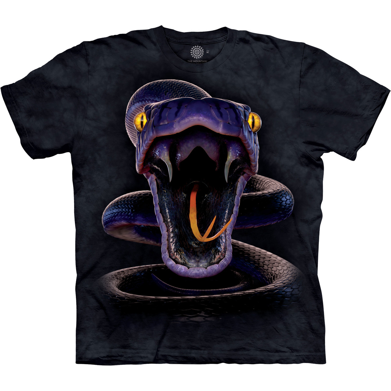 Snake Strike Classic Cotton T-Shirt | The Mountain Shirts