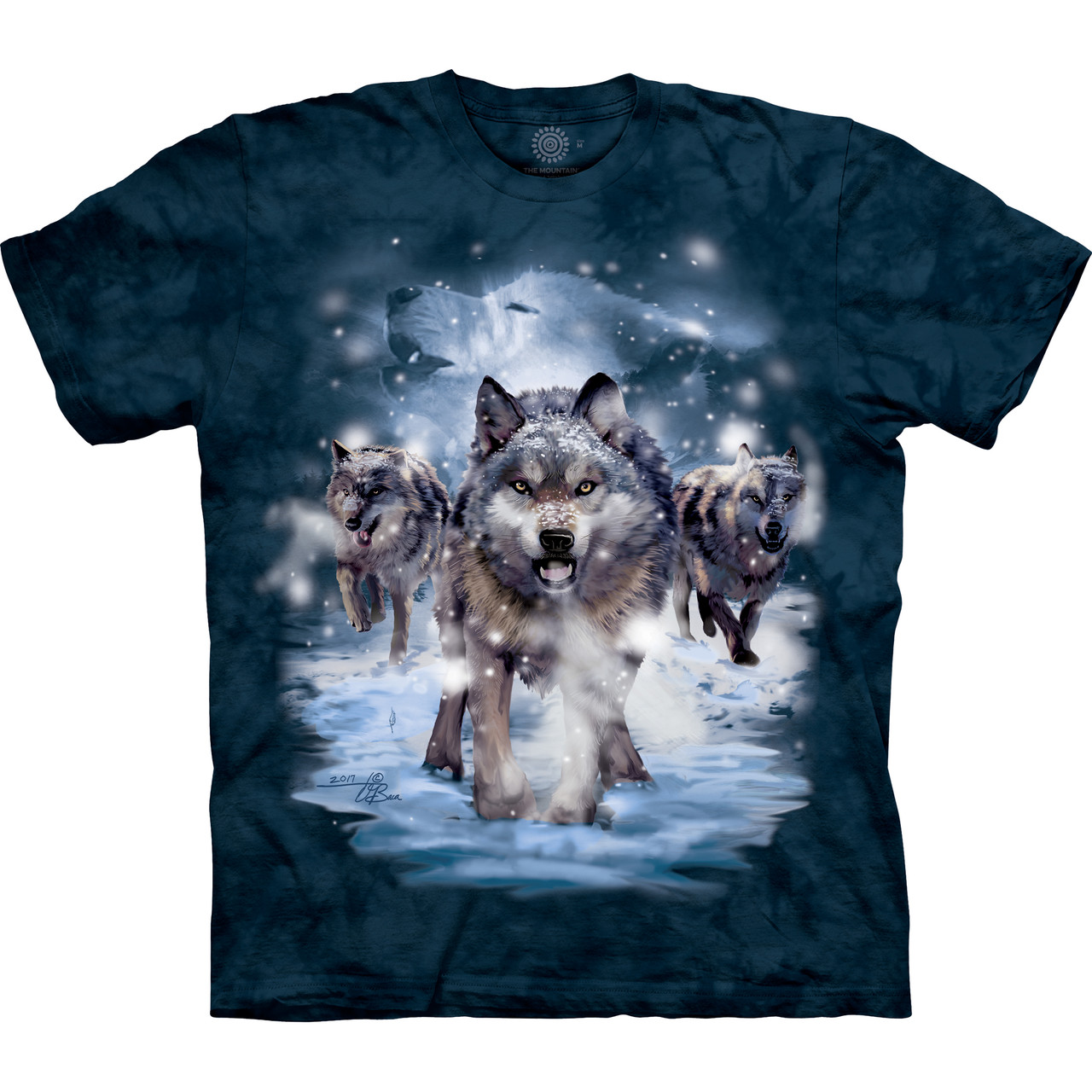 Urban Backwoods T-Shirt Donna Winter Wolf – Girocollo – Cotone Premium – Regular Fit – Taglie Dalla XS Alla XXL