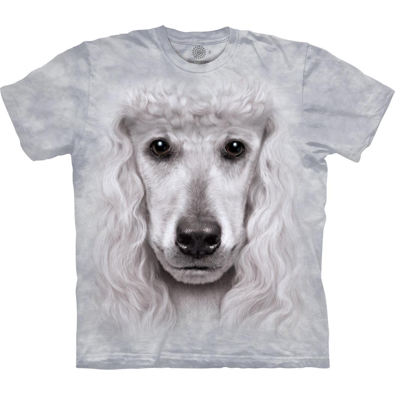 Poodle Face Classic Cotton T-Shirt | The Mountain Shirts