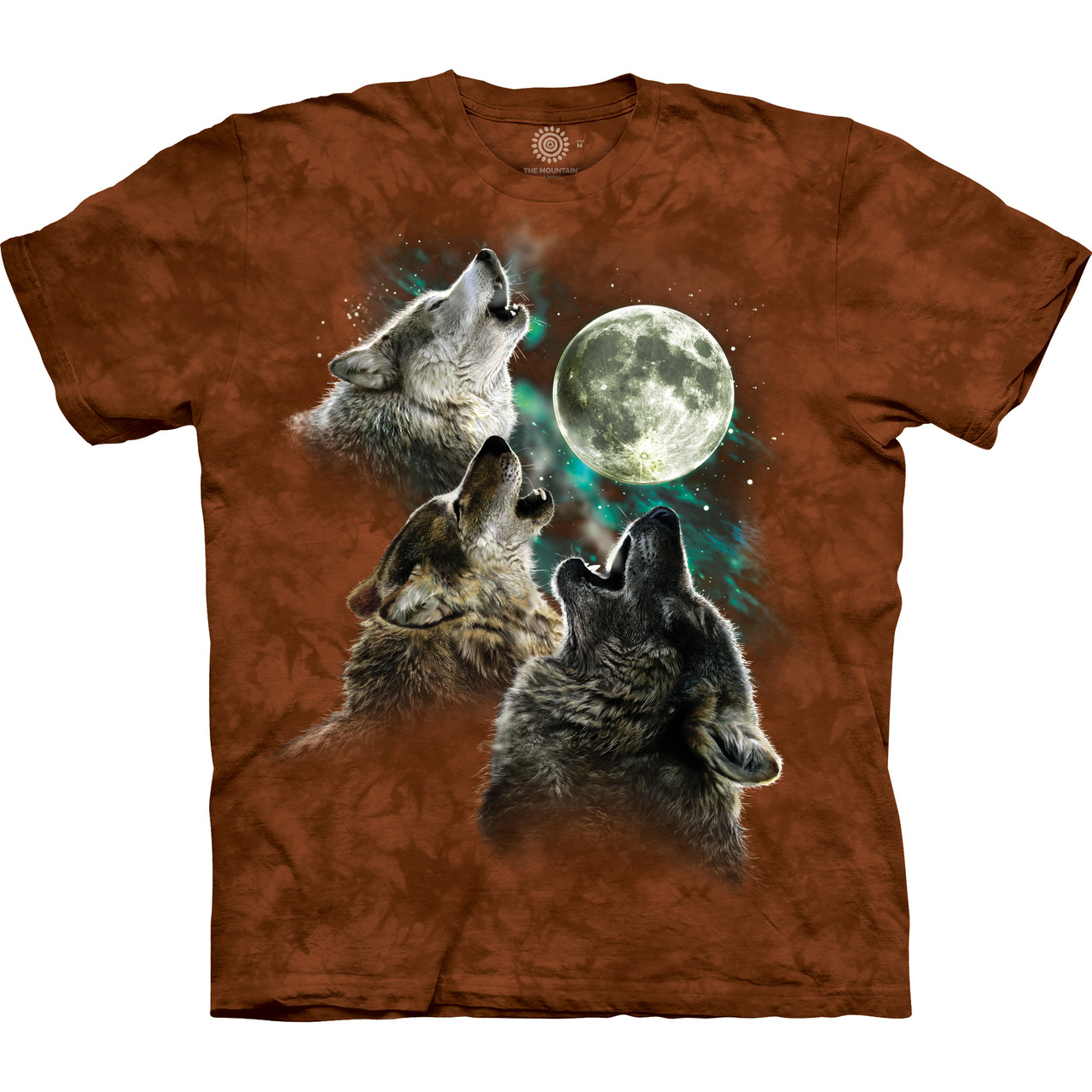 Three Wolf Moon Classic Cotton T-Shirt | The Mountain Shirts