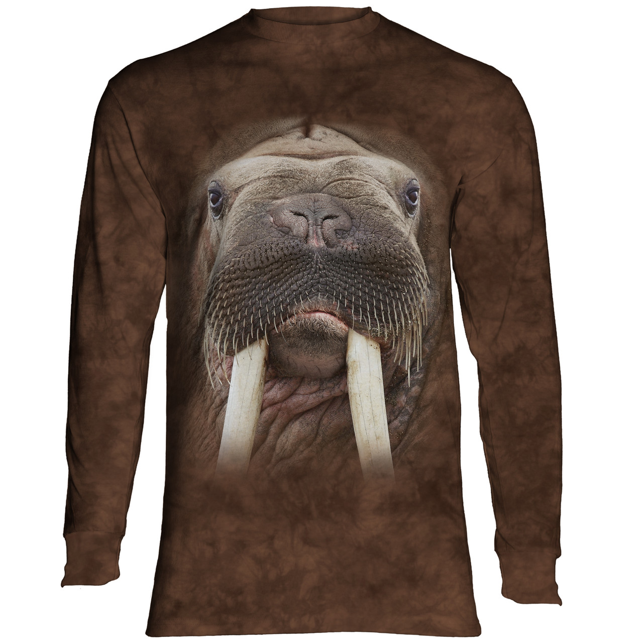 Walrus Face Classic Cotton T-Shirt | The Mountain Shirts