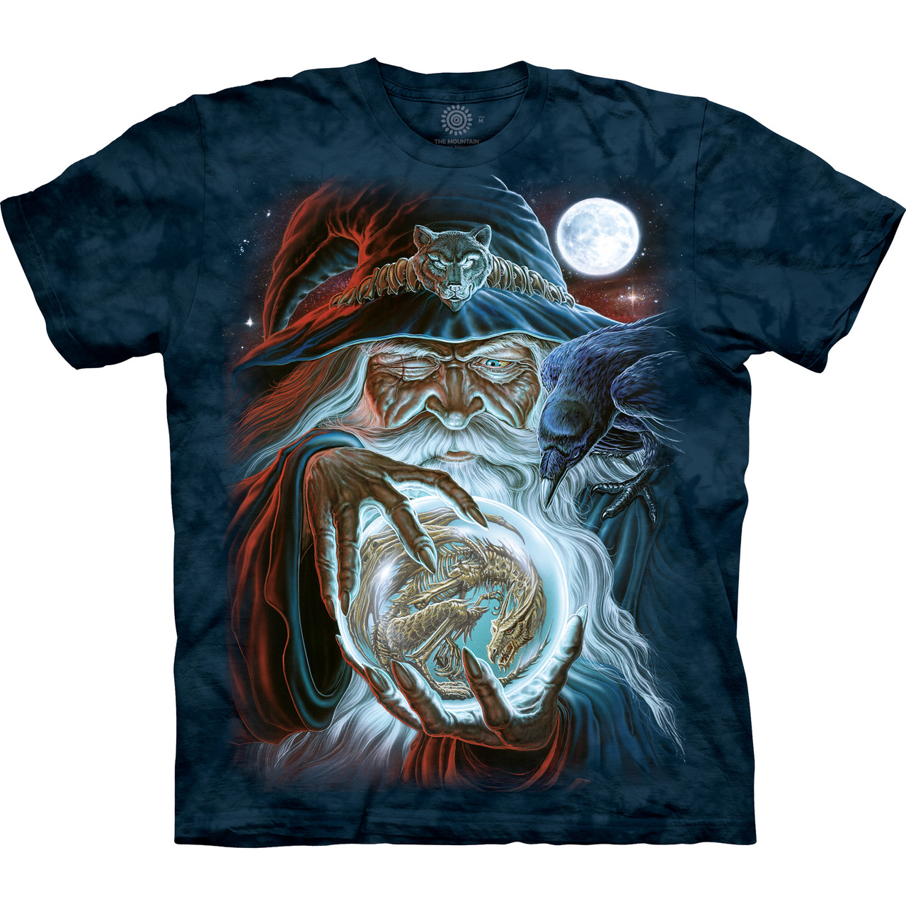Dark Wizard Classic Cotton T-Shirt | The Mountain Shirts