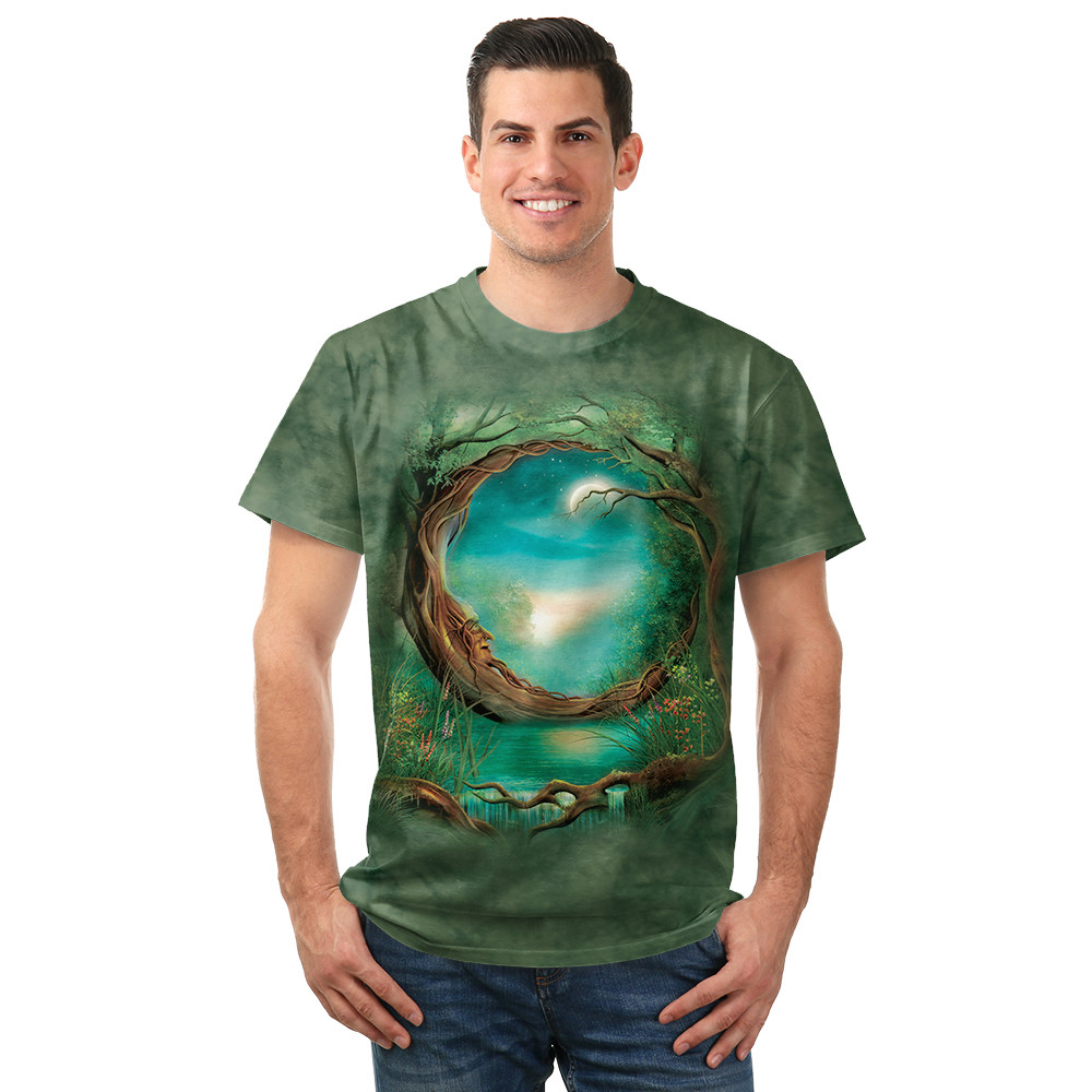 Moon Tree Classic Cotton T-Shirt | The Mountain Shirts