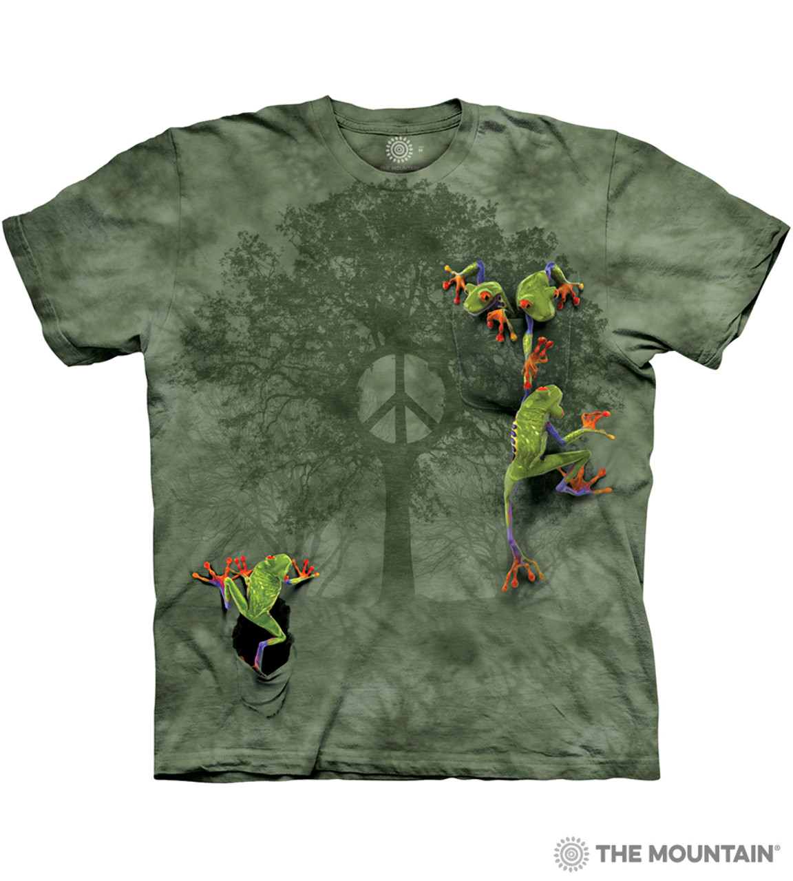 Tree frog t shirt clearance