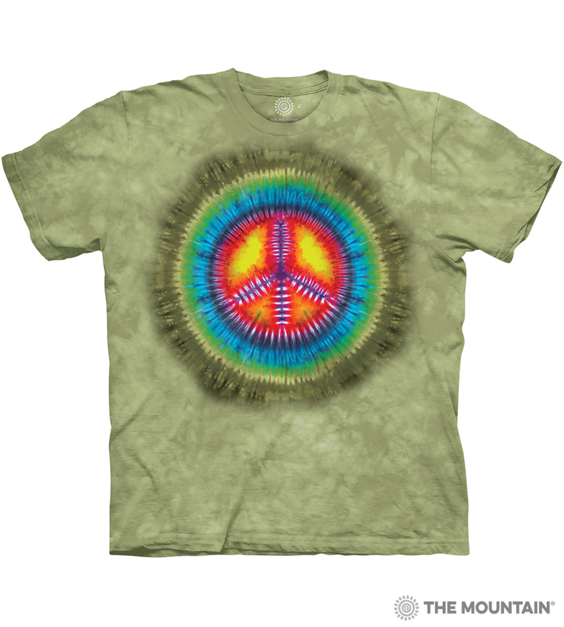 Youth Tie Dye Shirt with Logo — Flat Mountain Farm