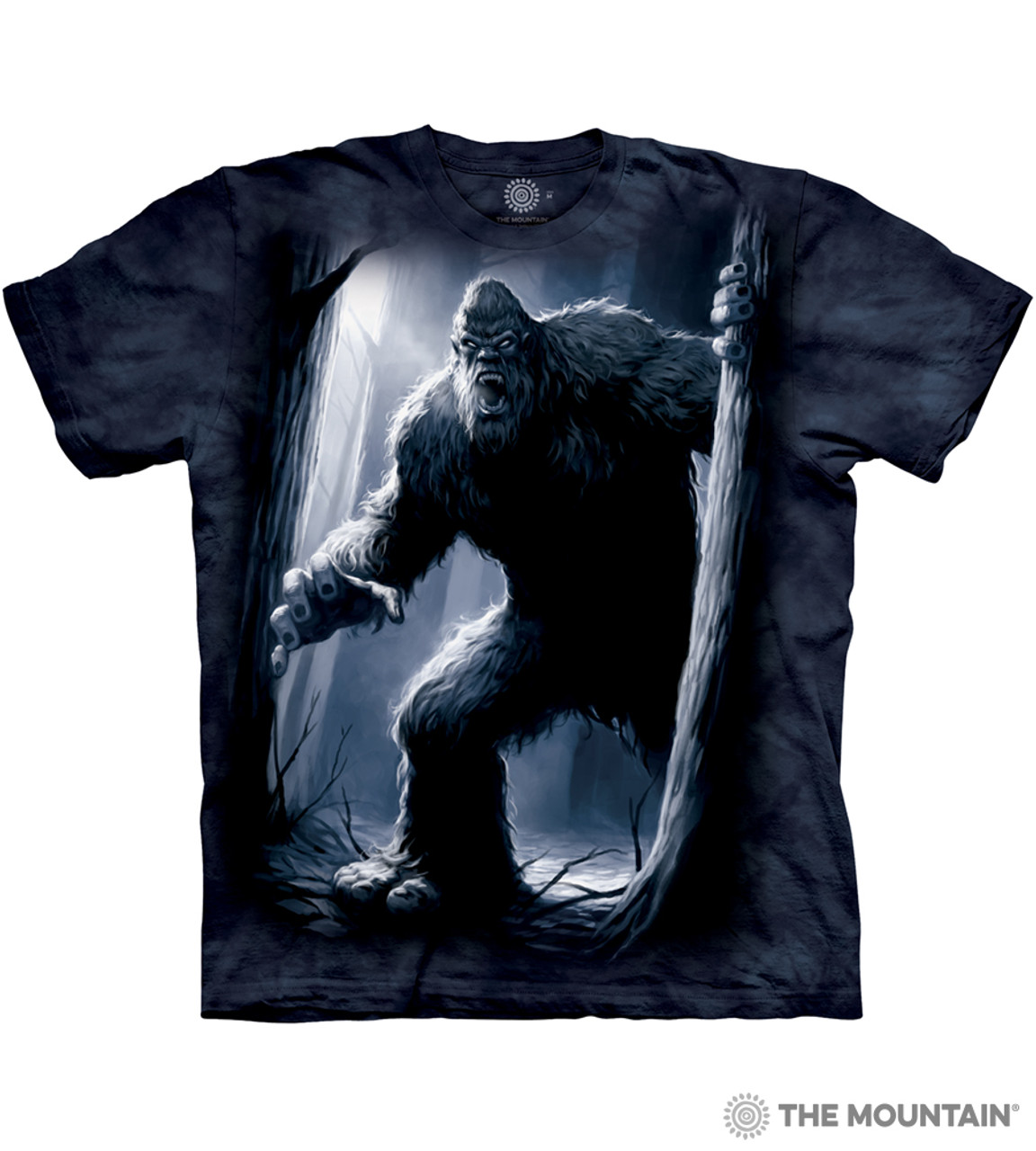 Sasquatch The Mountain Adult Unisex T Shirt