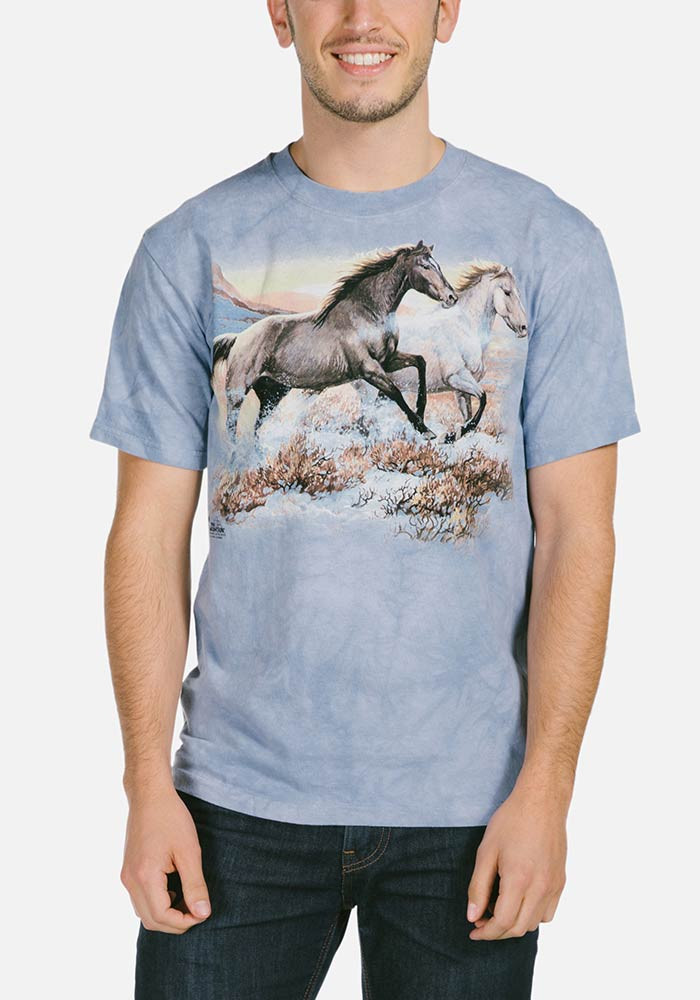Running Free Classic Cotton T-Shirt Tee