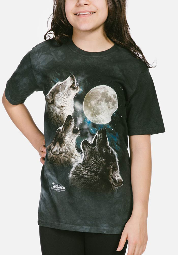 Three Wolf Moon® Kids' T-Shirt Tee