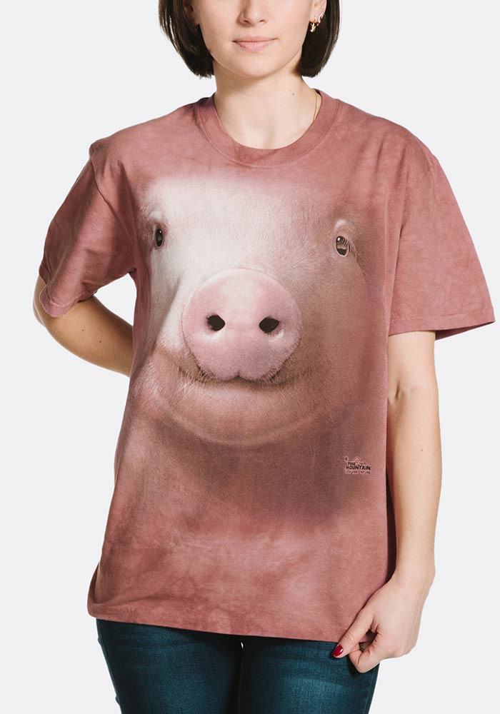 Pig Face Classic Cotton T-Shirt Tee