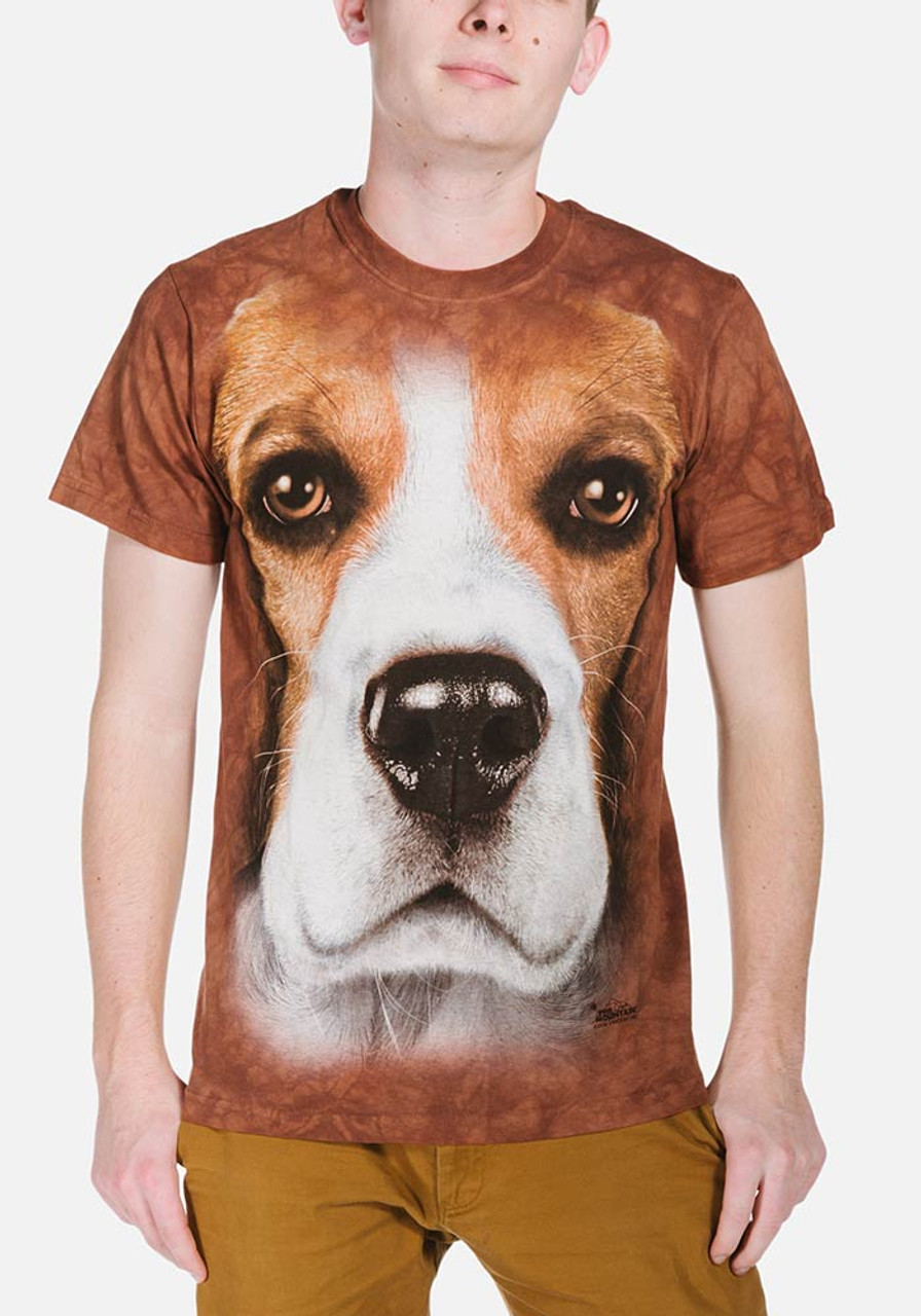 Beagle Face Classic Cotton T-Shirt Tee