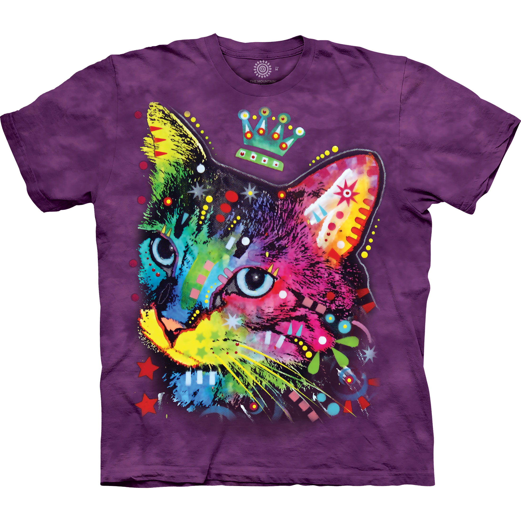 Patriotic Kitten Classic Cotton T-Shirt Tee