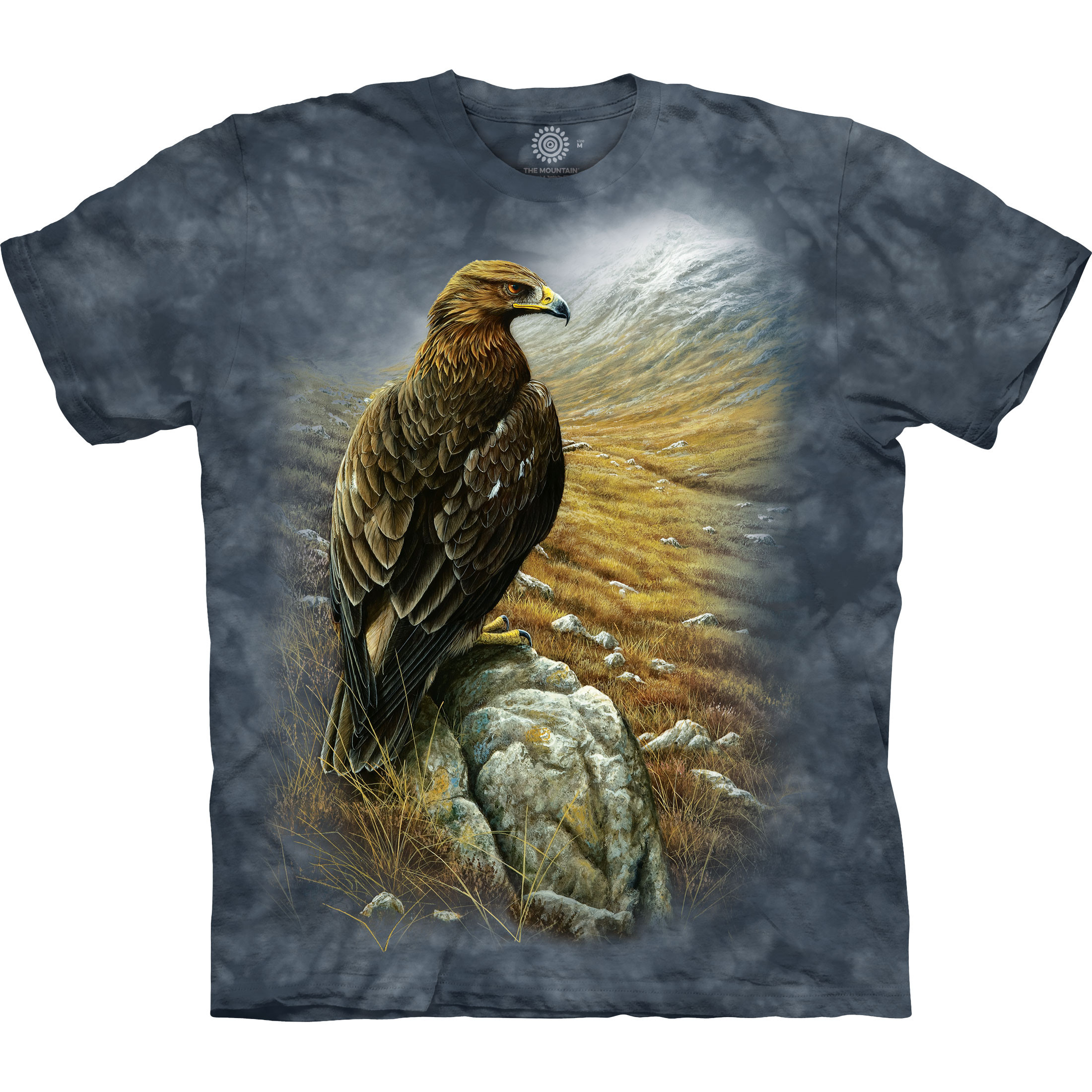 Maison Mangostan Birds Striped Crop T-shirt