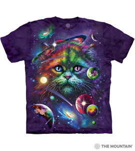 Cosmic Cat Classic Cotton T-Shirt
