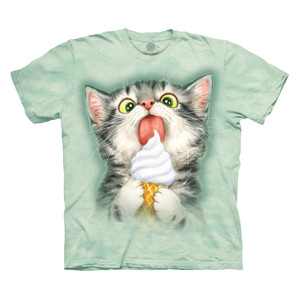 Creamy Cone Kitty Classic Cotton T-Shirt
