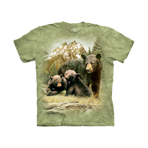 Black Bear Family Kids' T-Shirt