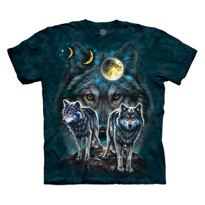Ying Yang Wolves Classic Cotton T-Shirt Tee