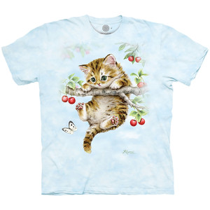 Cherry Kitten Classic Cotton T-Shirt