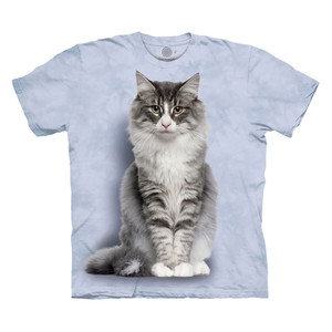 Norwegian Forest Cat Classic Cotton T-Shirt