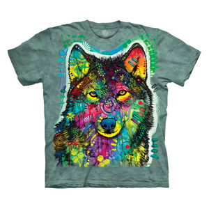 Russo Gentle Wolf Classic Cotton T-Shirt